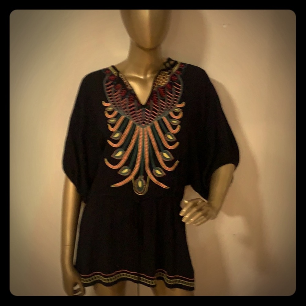 Vintage embroidered boho